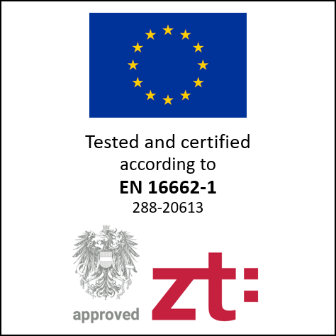 Logo AutoSock est testé et certifié par la norme européenne EN16662-1