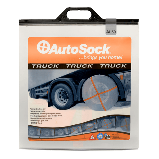 Emballage du produit AutoSock AL 59 AL59 pour camions (vue de face)